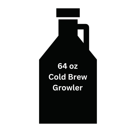 64 oz Cold Brew Growler - Local Pickup Only