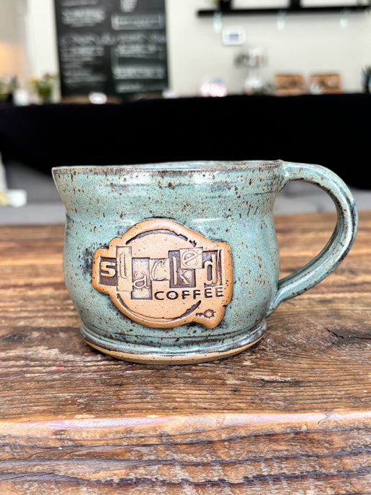 Stacked Coffee Mug - Green